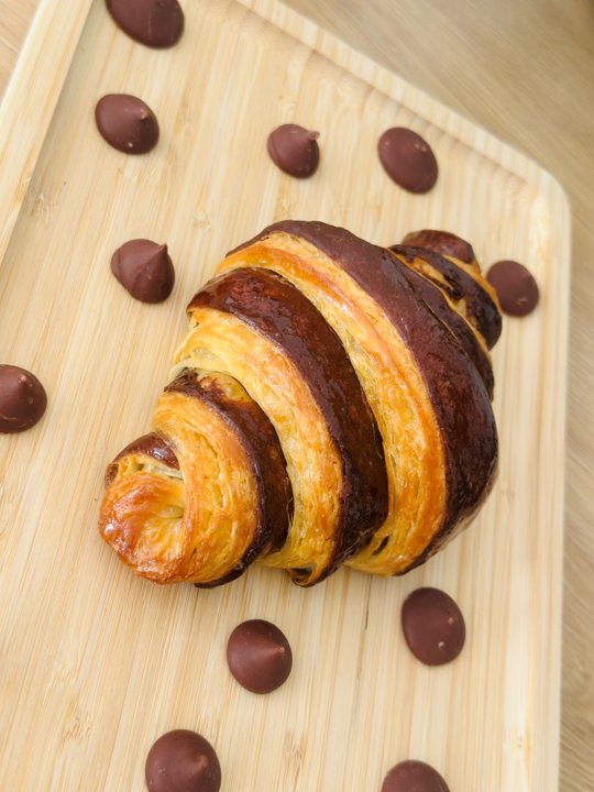 CROISSANT FRANCÊS DE CHOCOLATE