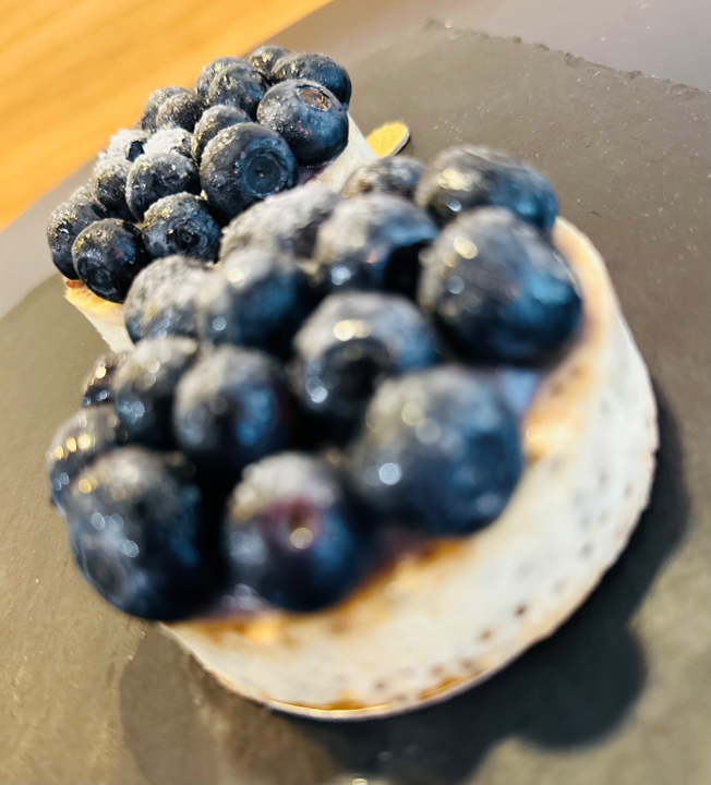 TARTE DE MIRTILOS SEM GLUTEN