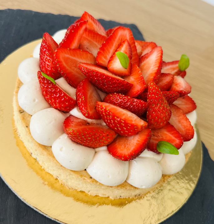 TARTE DE MORANGO SEM GLUTEN